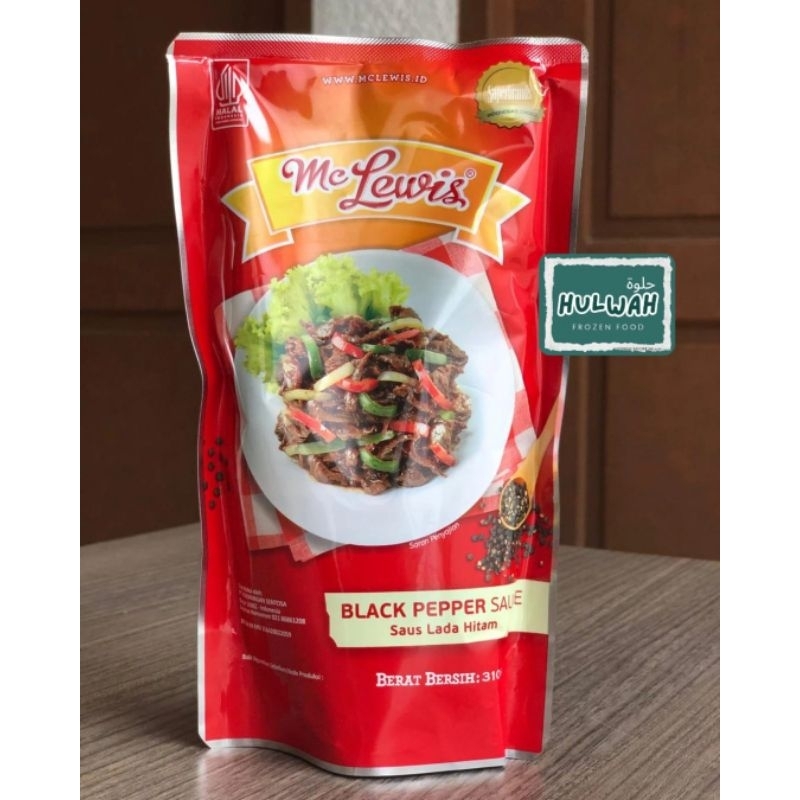 

saus lada hitam McLewis