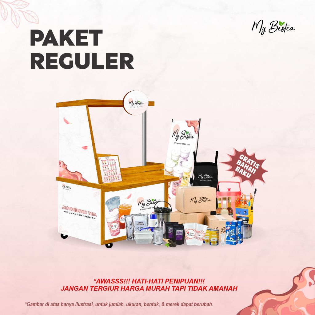 

Promo Usaha Minuman Lengkap dengan Booth - Paket Reguler