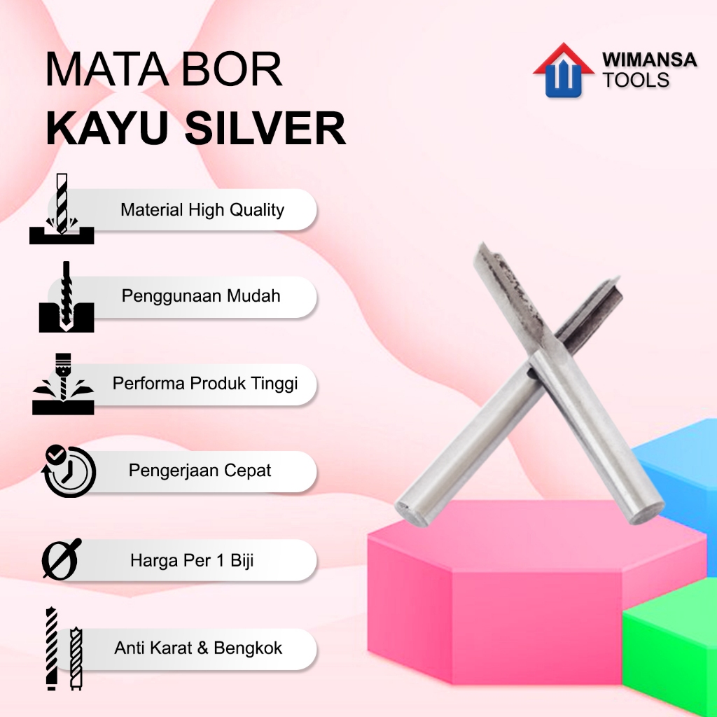 MATA BOR KAYU - MATA BOR KAYU SILVER