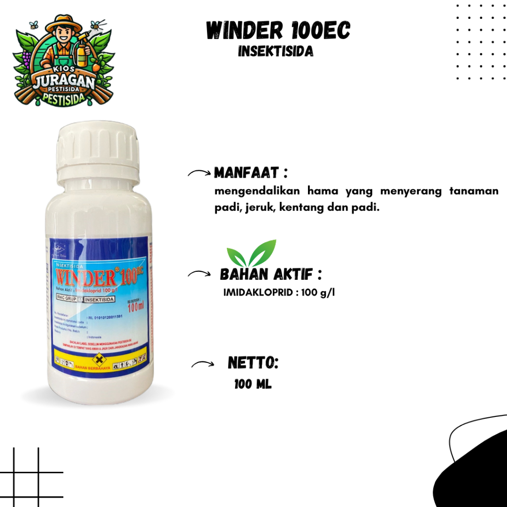 WINDER 100EC 100ML INSEKTISIDA IMIDAKLOPRID