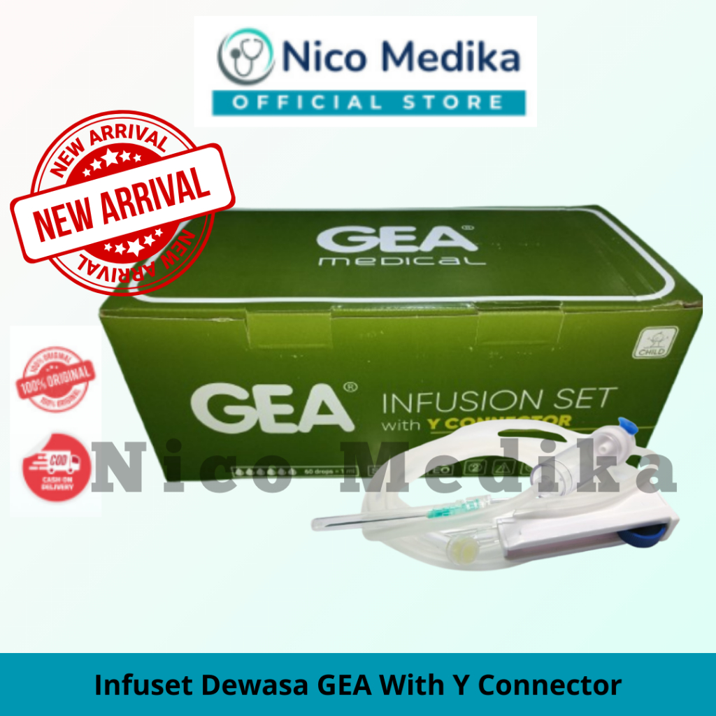 Infus Anak GEA With Y Connector (NEW ITEM)