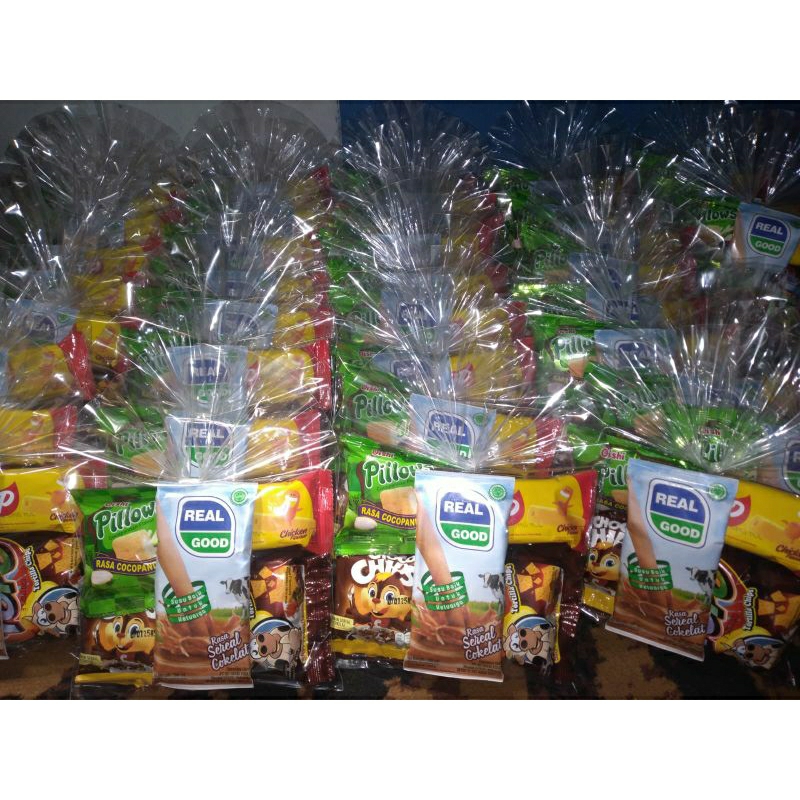 

paket snack jum'at berkah/parcel mini/snack ulang tahun