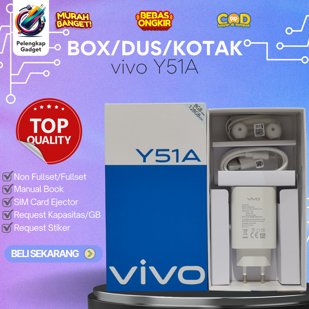 

BOX/DUS/KOTAK vivo Y51A