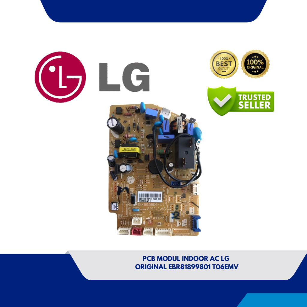 PCB MODUL INDOOR AC LG ORIGINAL EBR81899801 T06EMV