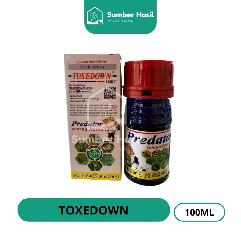 TOXEDOWN 100ML 150EC INSEKTISIDA OBAT ULAT JAGUNG TOXEDOWN 100ML ORIGINAL