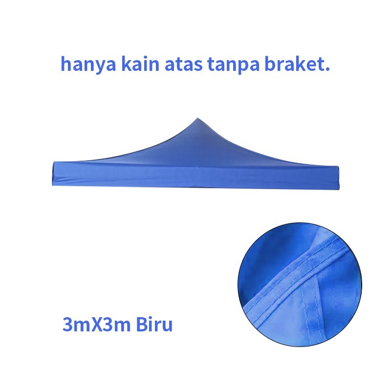 terpal kain tenda 600D outdoor atap tenda lipat kain oxford kanvas poliester polyester