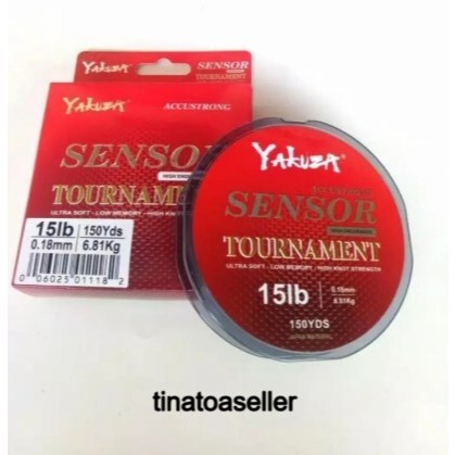 Senar Yakuza SENSOR 150yds Ukuran 10lbs 15lbs 20lbs 25lbs 30lbs 35lbs