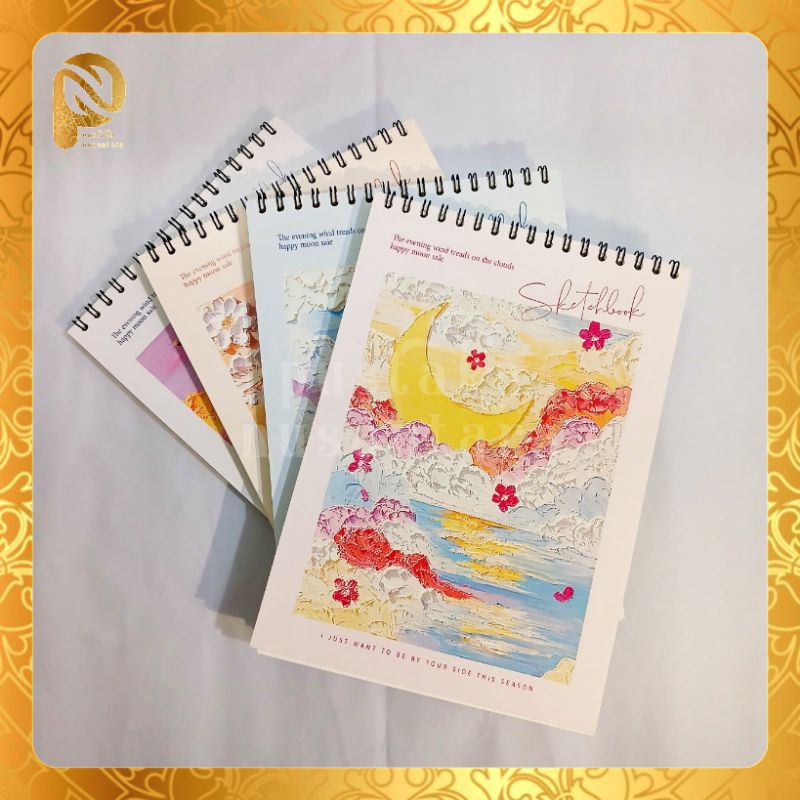 

Terbaru Sketchbook A5 & A6 Buku Gambar Buku Seketsa Vertikal Jilid Spiral Isi 45 Lembar / 90 Halaman