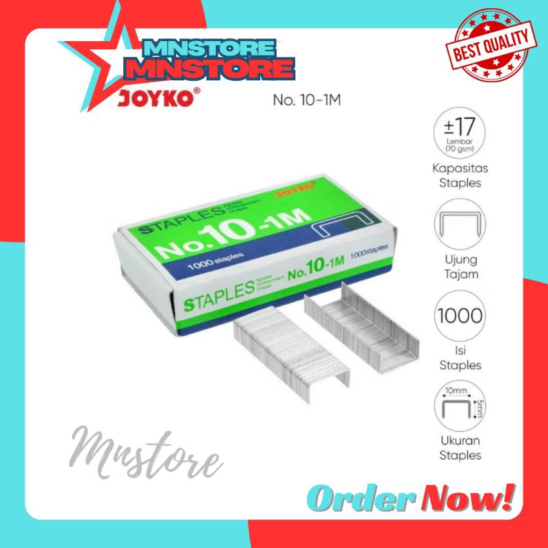

JOYKO isi staples no.10-1M (1000pcs)