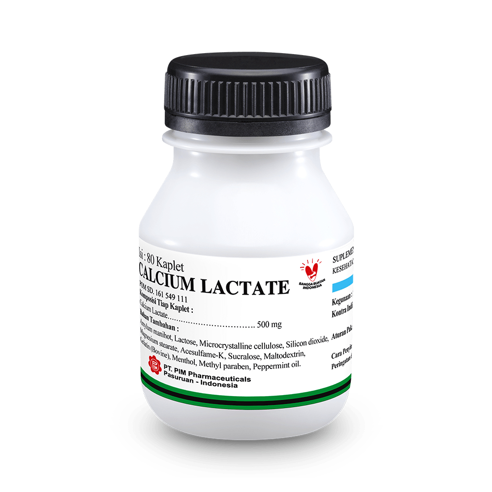 Calcium Lactate PIM Botol