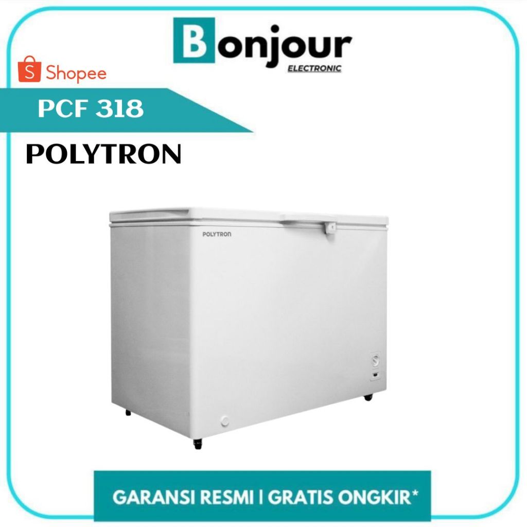 Freezer Polytron 300 Liter PCF 318 Polytron PCF318 Chest Freezer 300L - Big Capacity