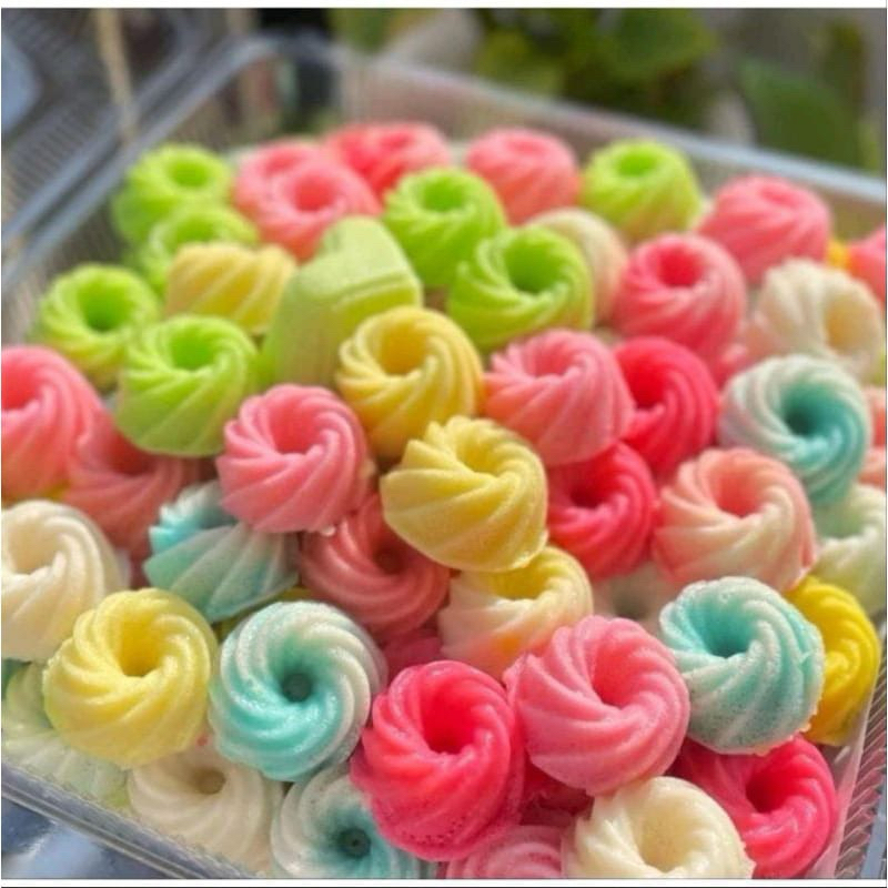 Cetakan Kue Puding Agar Twister - Cetakan Kue Kukus Plastik - Cetakan Agar Jelly Puding Kue Putu Ayu
