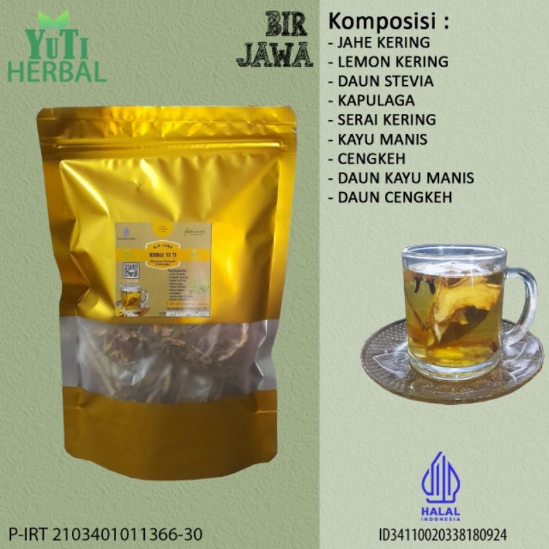 

WEDANG BIR JAWA KHAS JOGJA isi 10 | GULA BATU | STEVIA | HERBAL YU TI