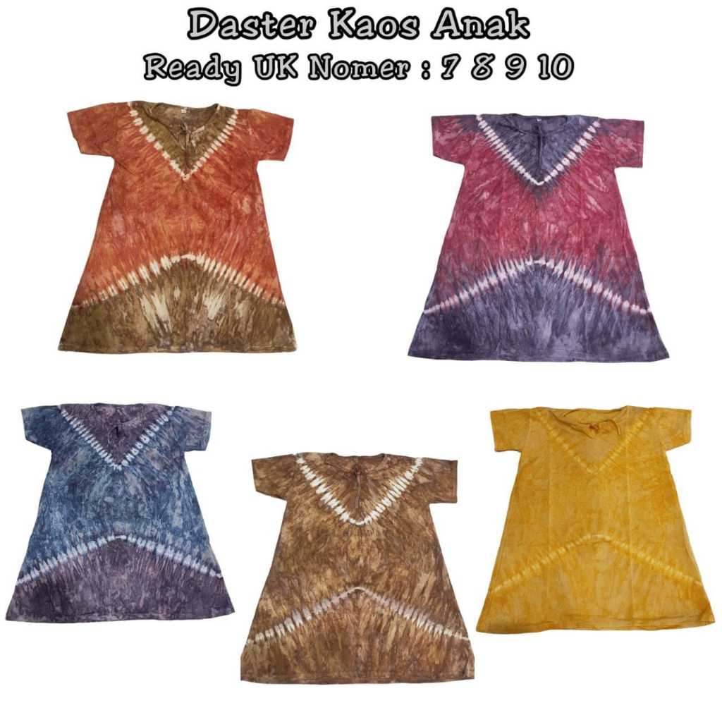 Daster kaos anak Model batik asli pekalongan Bahan adem lembut