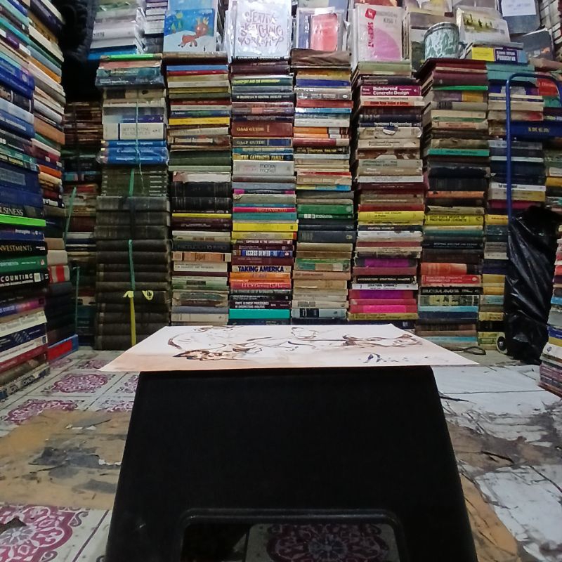 

lukisan cat minyak size tinggi 27cm lebar 40cm