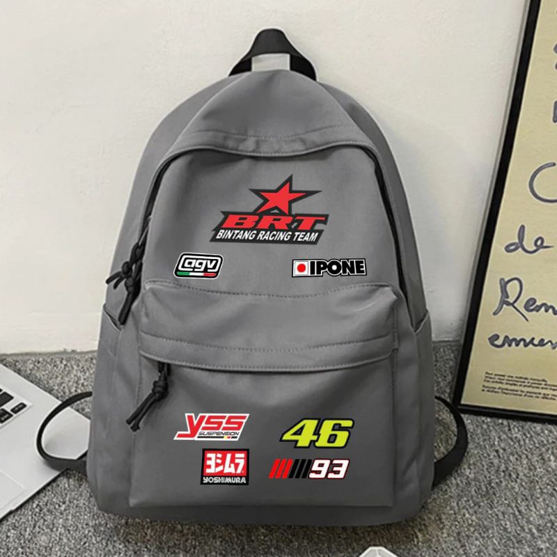 tas distro tas ransel RACING tas sekolah