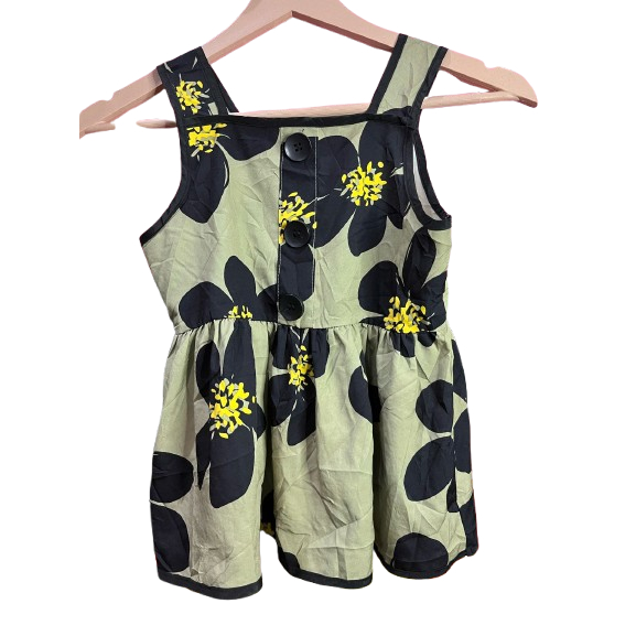 Dress Terusan Motif Bunga Besar - Casual & Chic Look