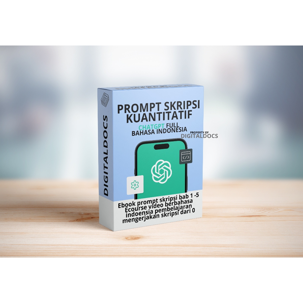 Prompt ChatGPT Skripsi/Thesis Kuantitatif
