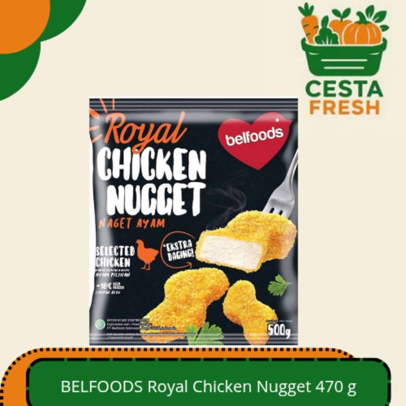 

belfoods Royal Chicken Nugget 470 g