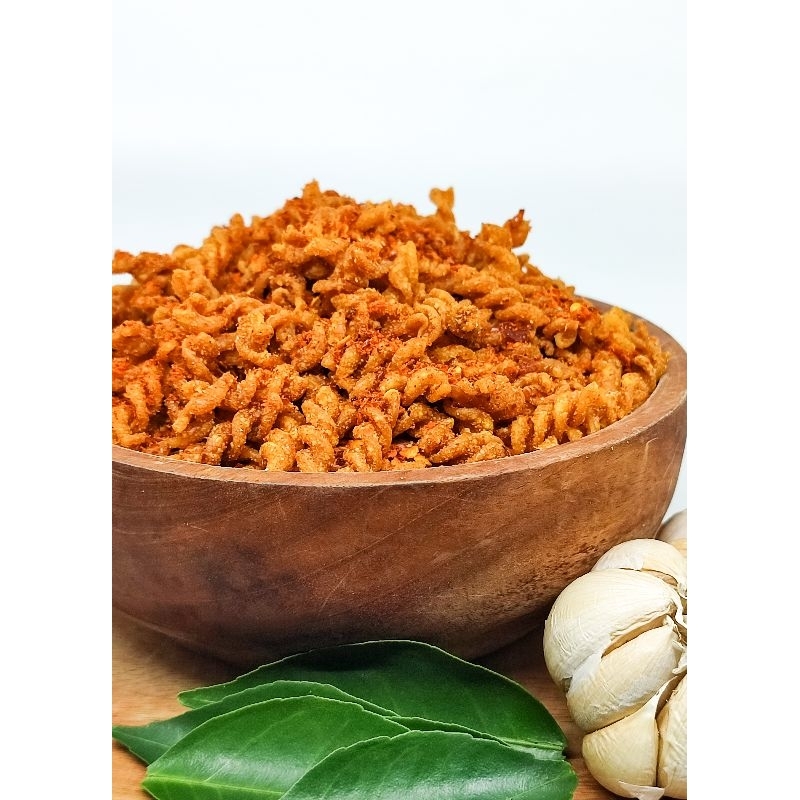 

Makaroni spiral pedas daun jeruk 25gr