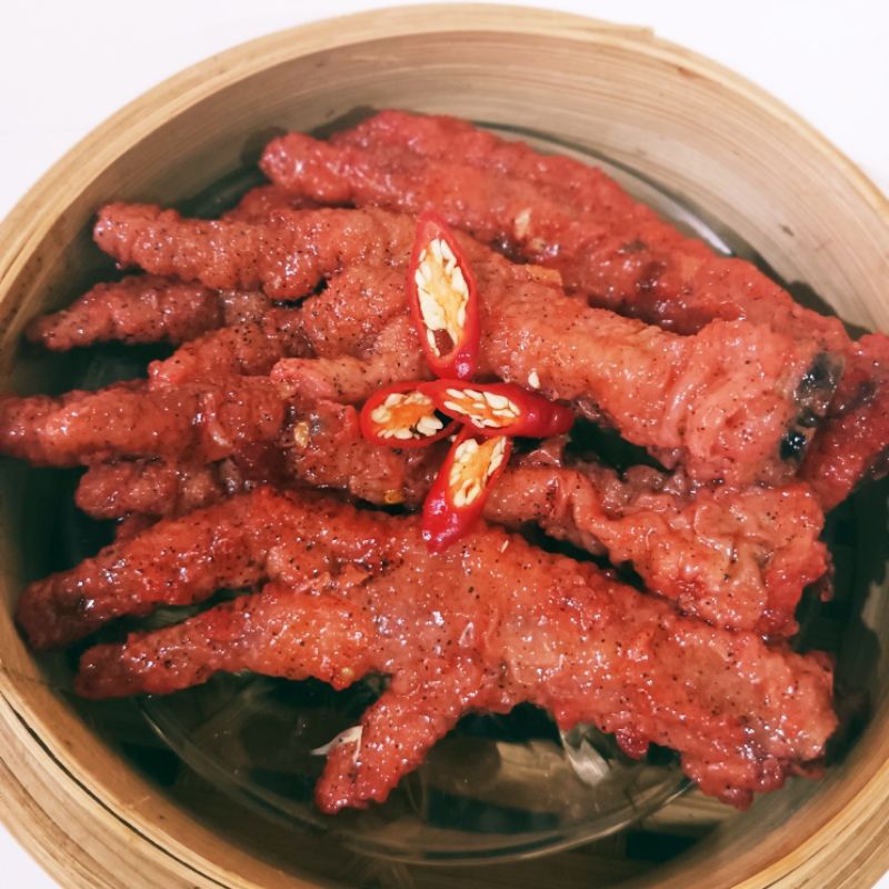 

Dimsum ceker lada hitam
