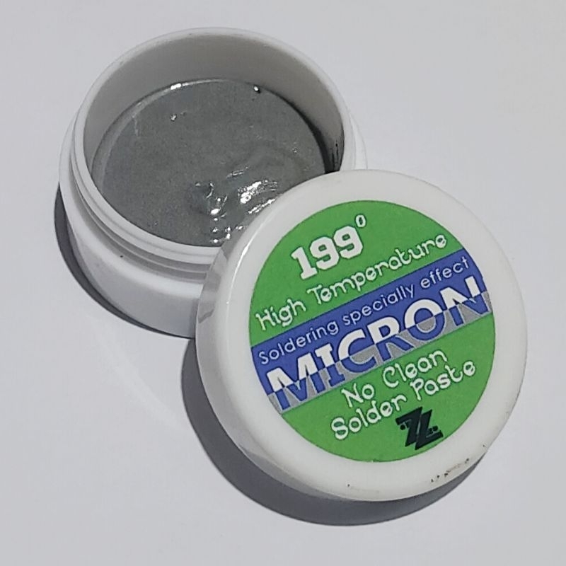 199° SOLDER PASTE HIGH TEMP 25 gram TIMAH CAIR 199° CPU RAM