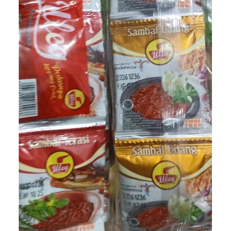 

Fina sambel uleg per renteng isi 10