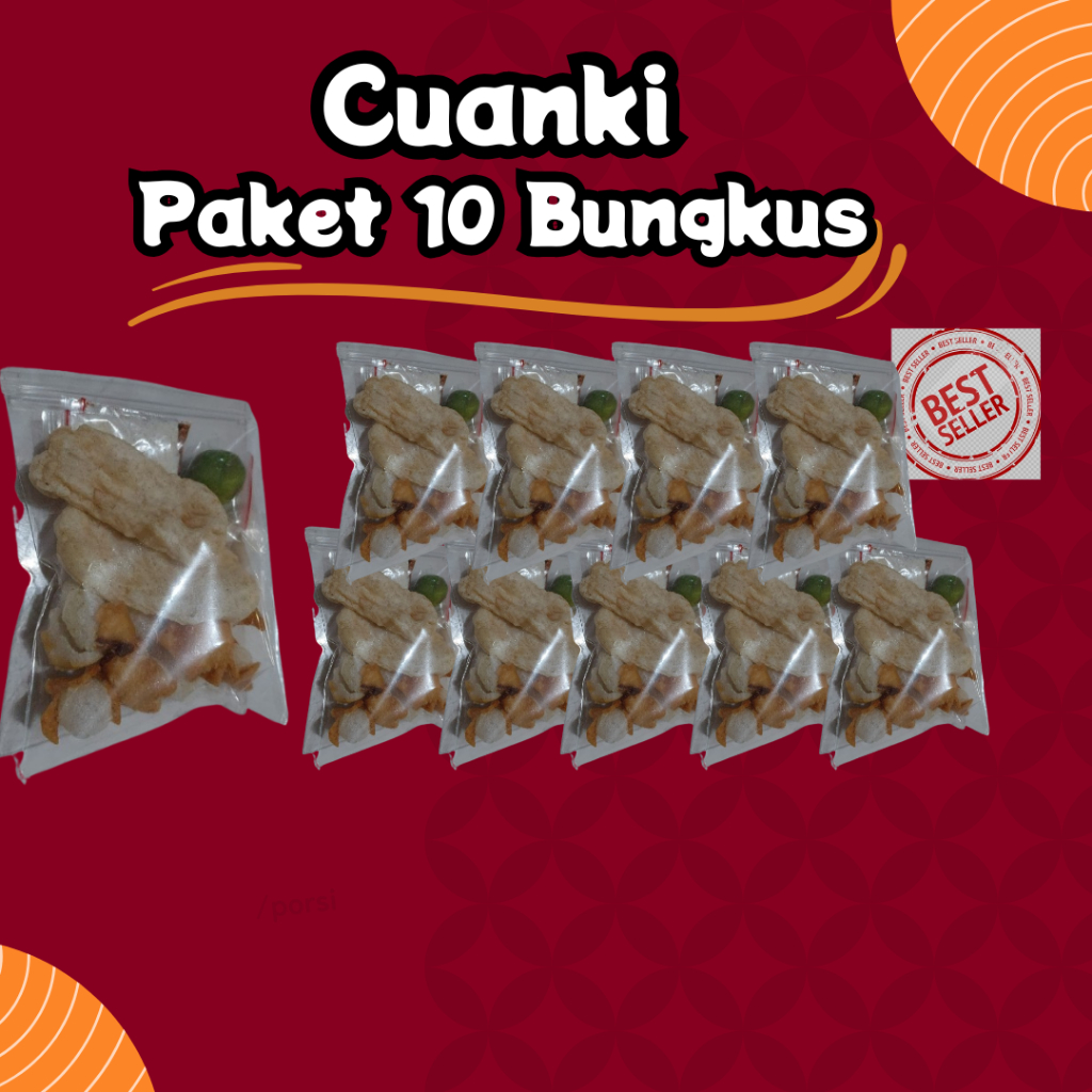 

Cuanki Makanan Instan Murah HALAL isi 10pcs