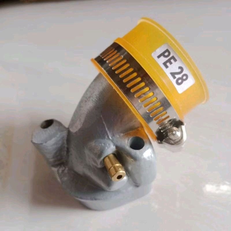 Manipol Manifold intek standart Yamaha Mio Karbu PE 28, variasi manipol intek Mio PE 28