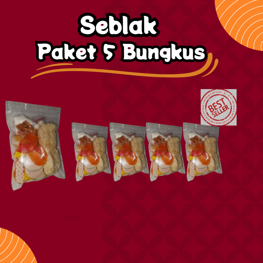 

Seblak Makanan Instan Murah HALAL isi 5pcs