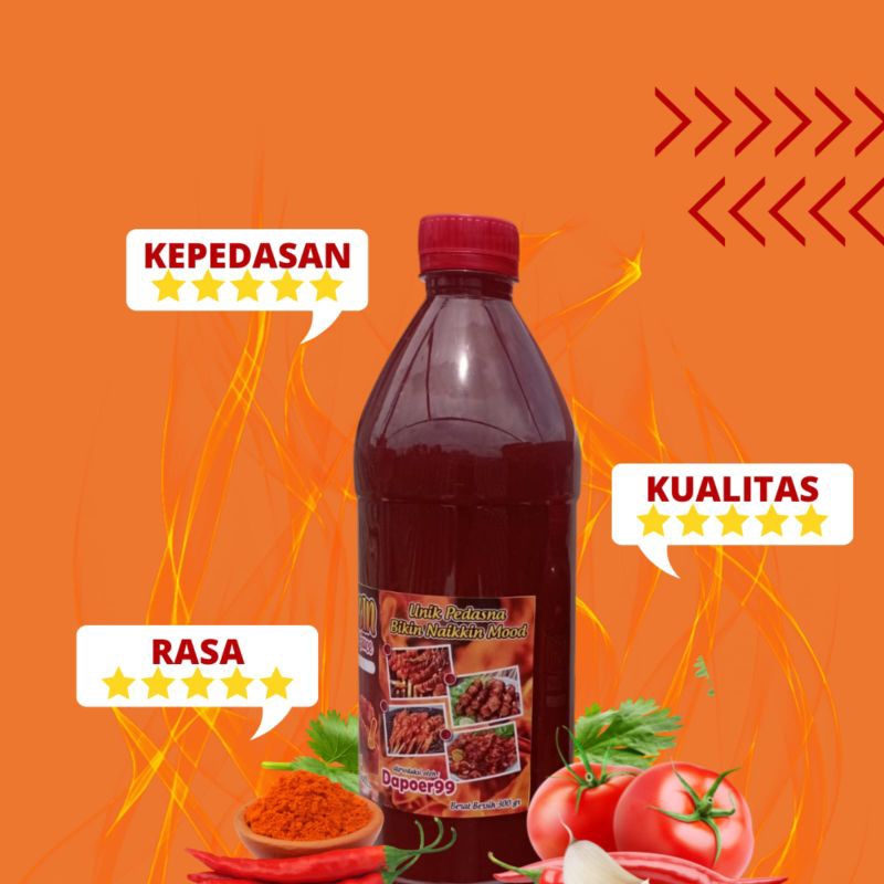 Bisa COD | Saos bbq lv 2 ala richeese | saus hot lava 900gr