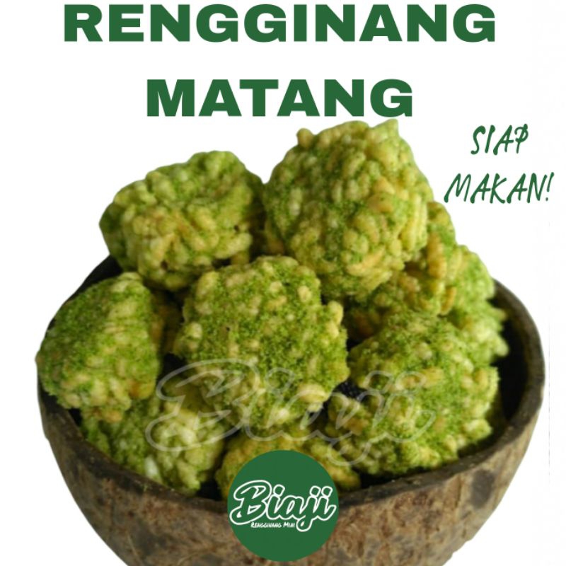 

BIAJI - Rengginang Mini | Rengginang Matang | Cemilan Rengginang | Kemasan Toples 200gr