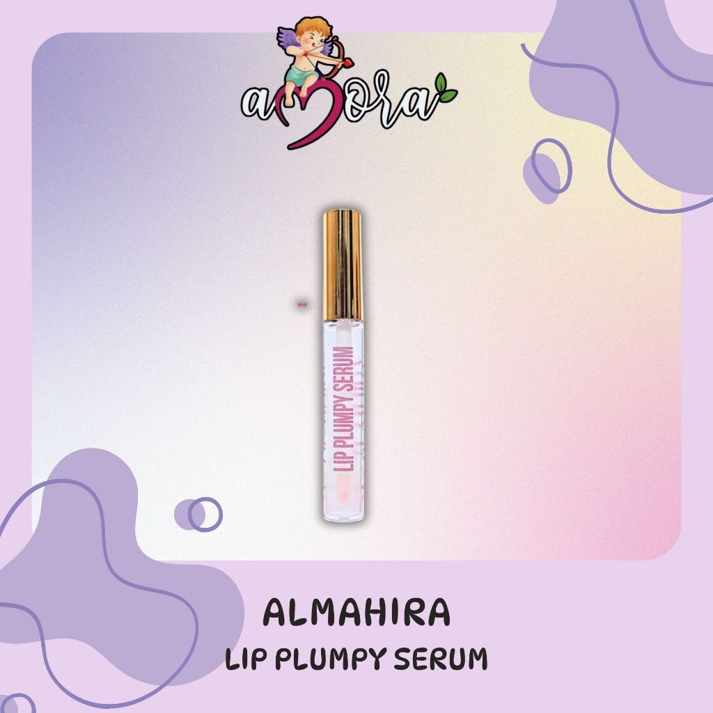 Amora Cosmetics - ALMAHIRA Lip Plump Serum Serum Bibir Melembapkan Mencerahkan