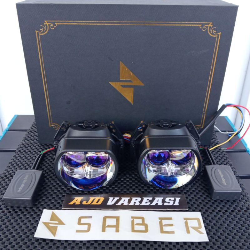 SABER SR900 REVO Lampu Utama Mobil Lampu Headlamp Mobil projector biled saber sr 900 evo