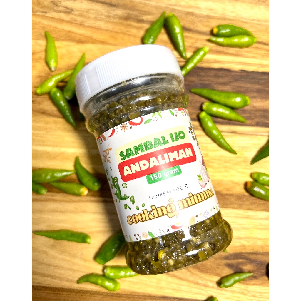 

Sambal Ijo Andaliman 150 Gram Pedas Segar Tradisional Khas Sumatera Utara Homemade by Holla Mimma