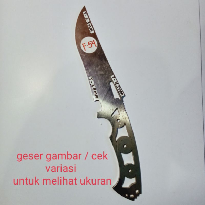 F-54 bahan baja D2/TKM germany