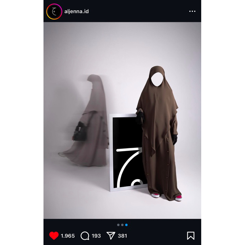 ALJENNA LANNA ABAYA CARAFE SIZE S