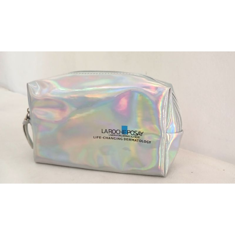 La Roche Posay Pouch Skincare Makeup /Hologram Jaring PVC