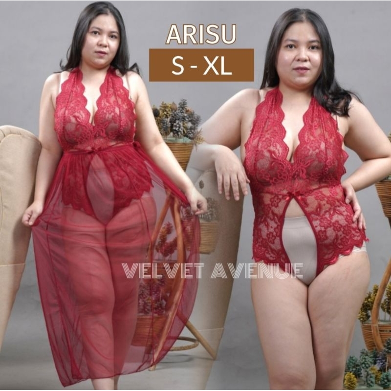 Lingerie Seksi Murah Panjang Lingeri Sexi Sexy Transparan High Quality Brukat Arisu