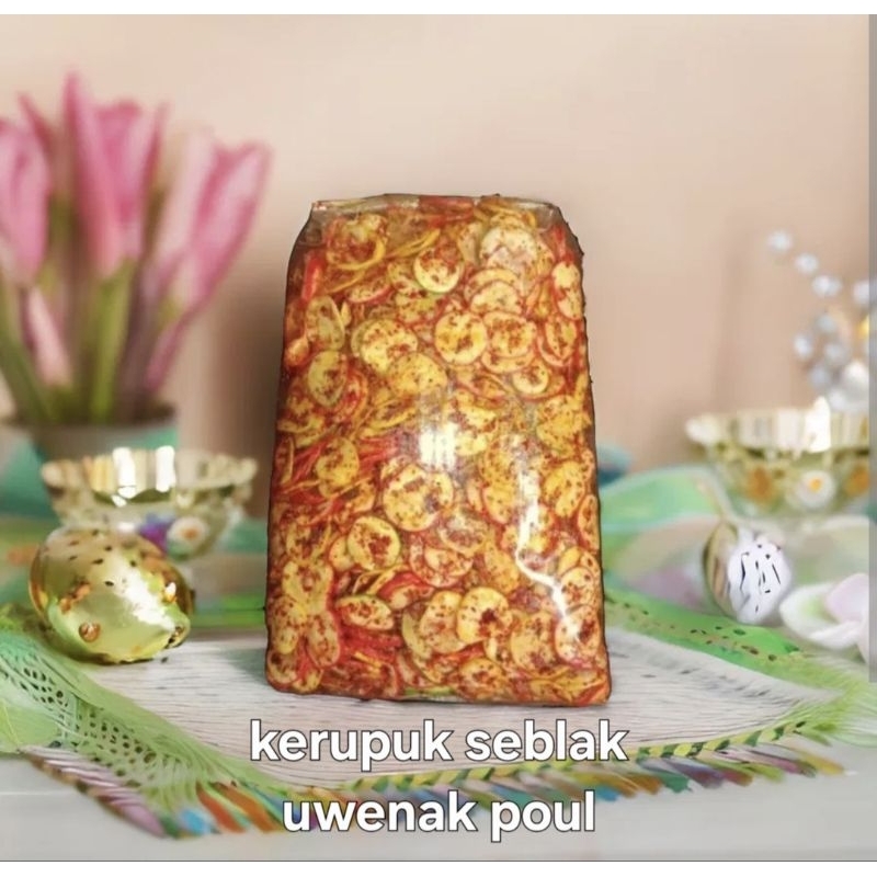 

krupuk seblak uwenak setengah kilo (500g)