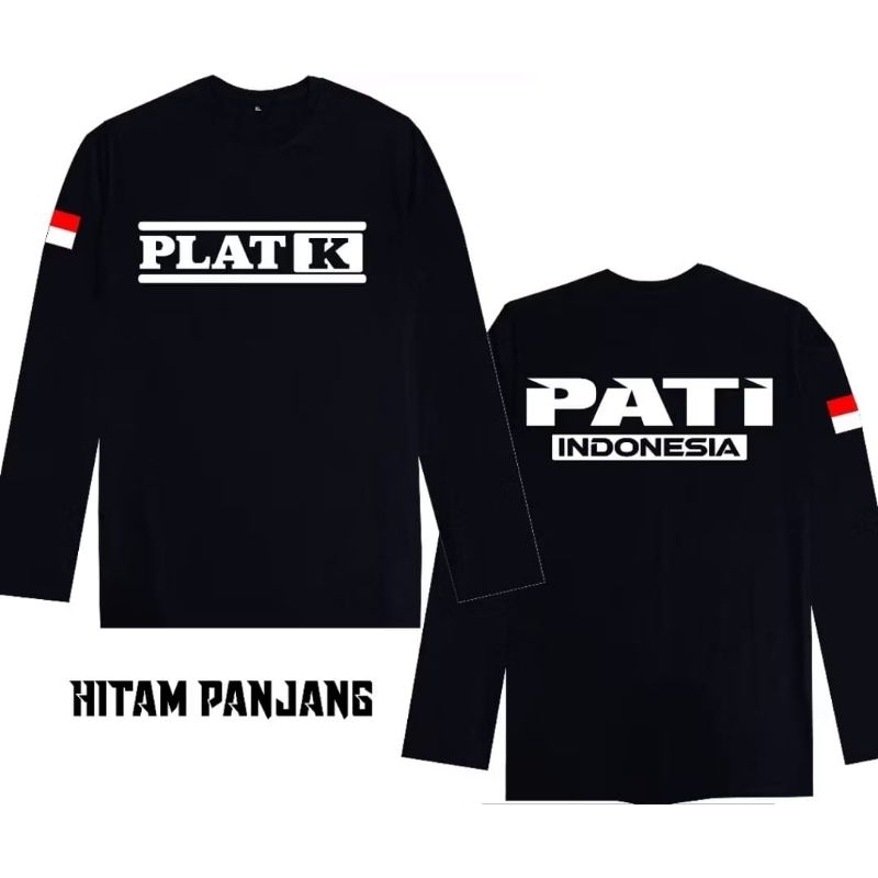KAOS LENGAN PENDEK TEMA PLAT K PATI