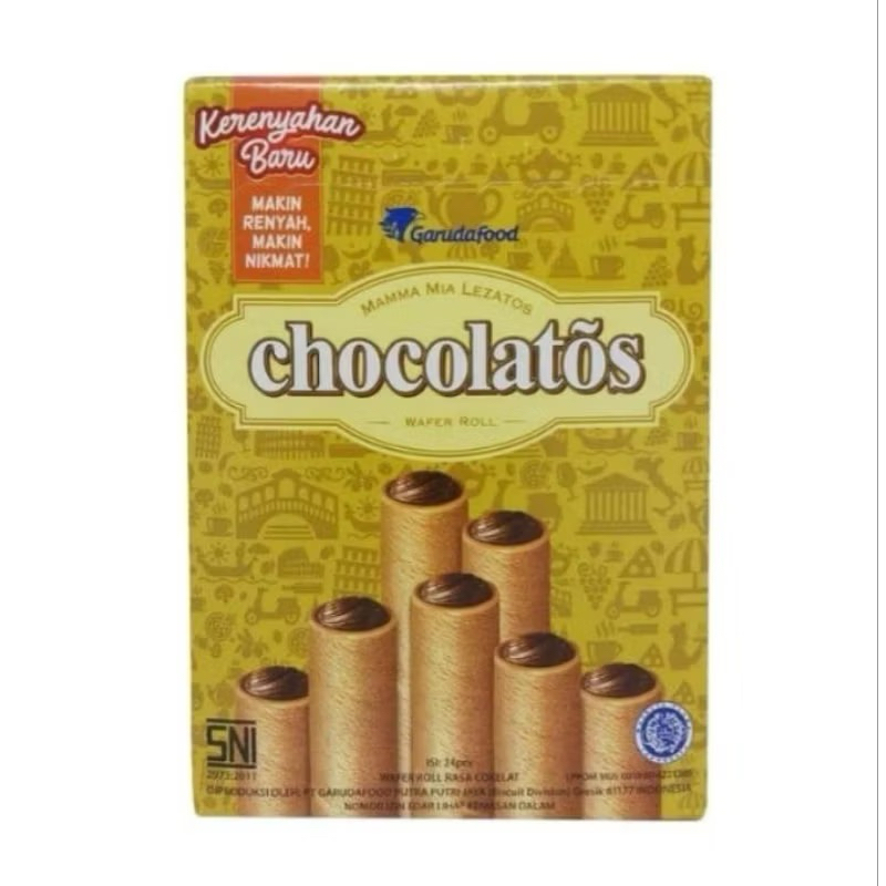 

Chocolatos 1 pak isi 24 bungkus
