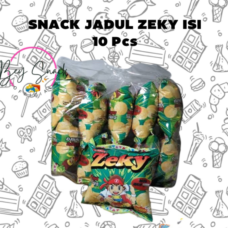 

SNACK JADUL CIKI ZEKY RASA KARI AYAM BERHADIAH UANG TUNAI ISI 10 PCS