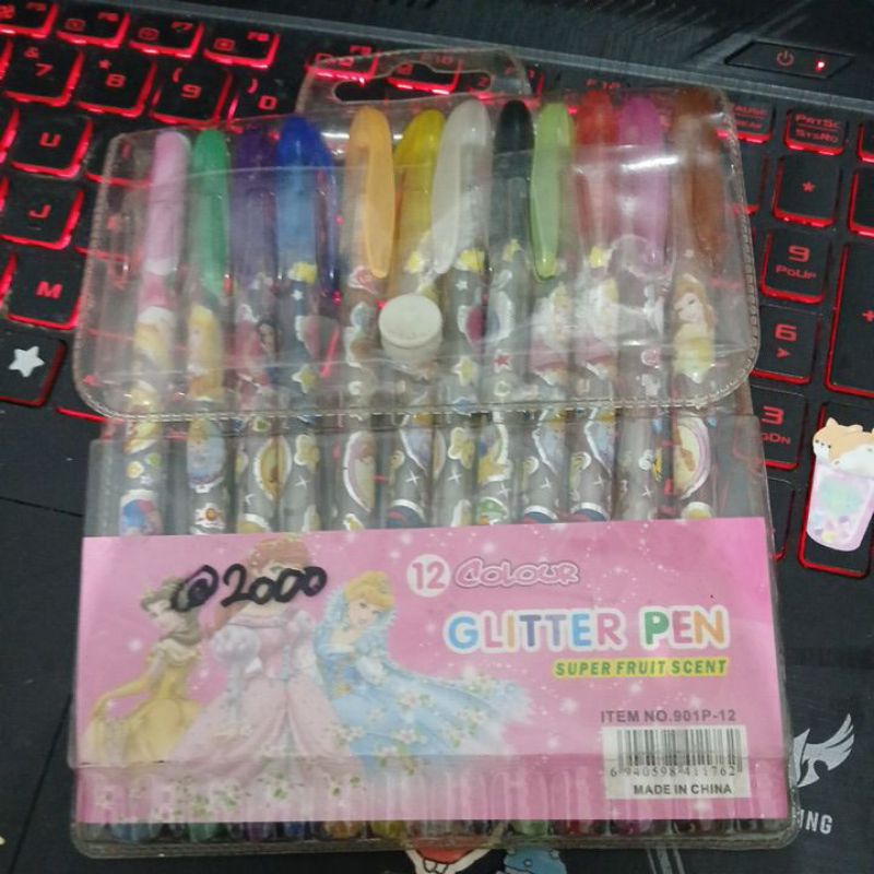 

glitter pen 12 colors