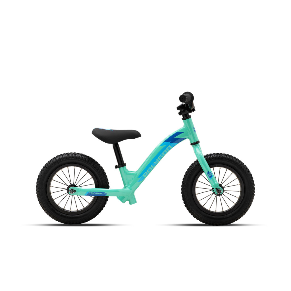 POLYGON Push Bike Balance Bike FLINT BLUE 12" sepeda anak
