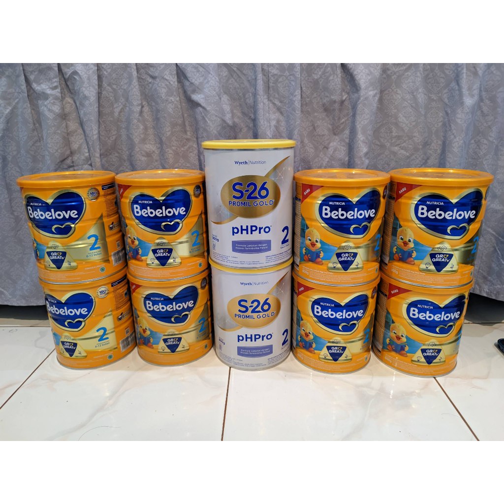 KALENG BEKAS SUSU BEBELOVE BEBELAC MASIH BAGUS DAN BERSIH