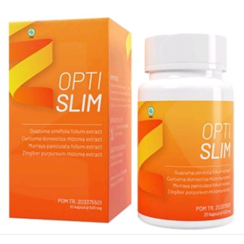 OPTISLIM ASLI ORIGINAL OBAT PELANGSING BADAN SUPLEMEN DIET HERBAL OPTISLIM OBAT PENGHANCUR LEMAK