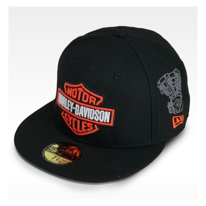 Pre - Order (PO) Topi New era x Harley Davidson
