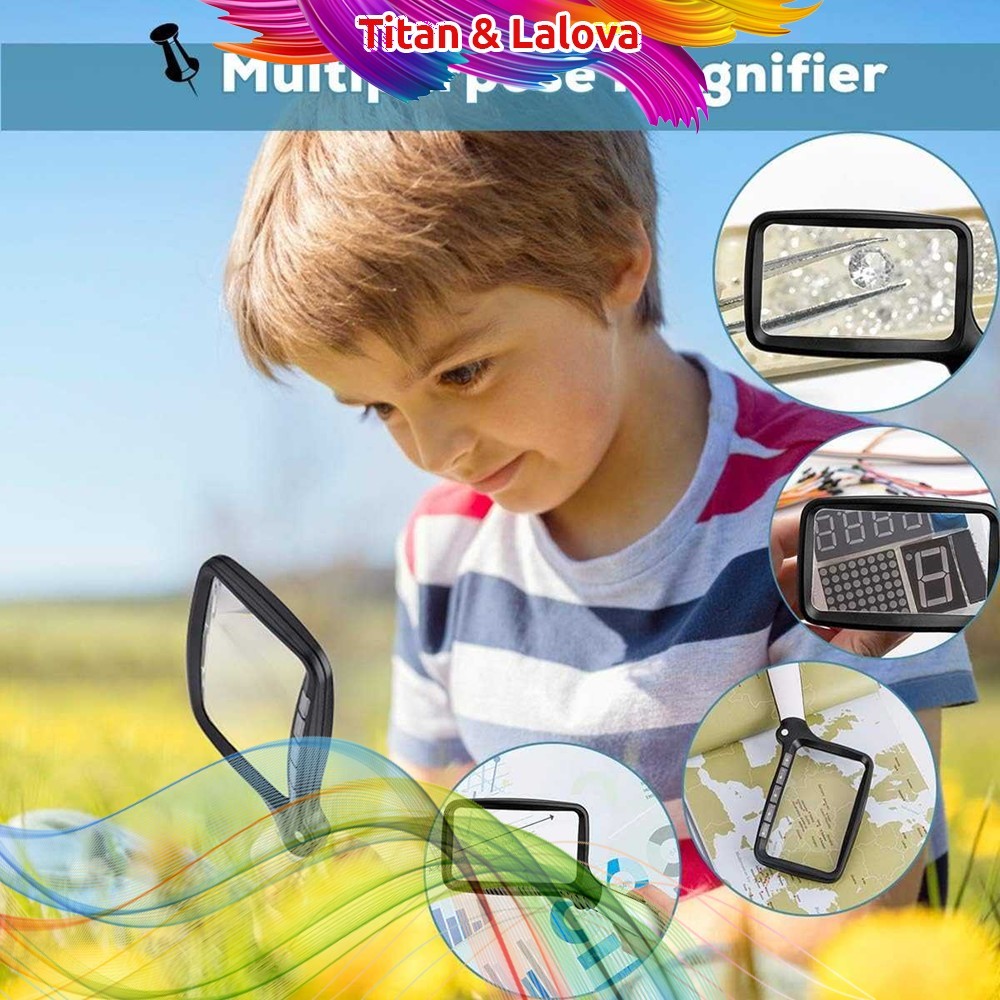 

Kaca Pembesar Handheld Lup 3X dengan Lampu LED Praktis – 10863