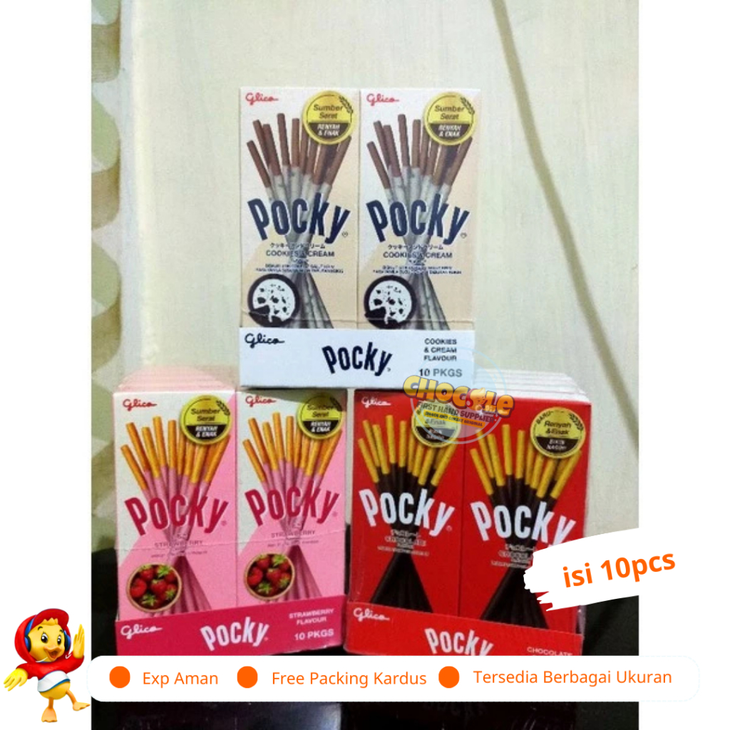 

PROMO 6.6 POCKY MINI PACK 20G ISI 10PCS || PUSAT GROSIR SNACK DAN COKLAT KILOAN ORIGINAL || AGEN SUPPLIER CEMILAN DEPOK JABODETABEK